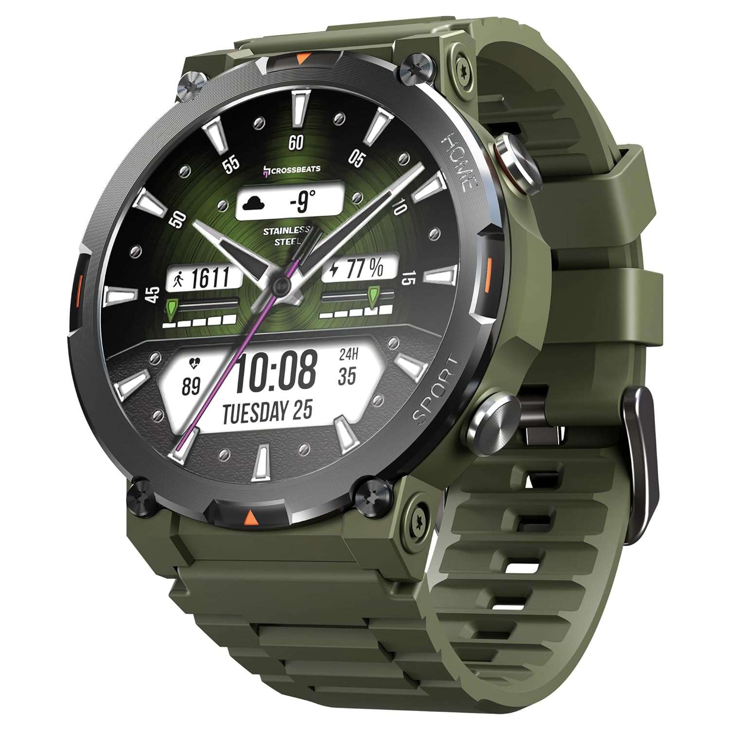 CrossBeats Everest 2.0 Smart watch for Men