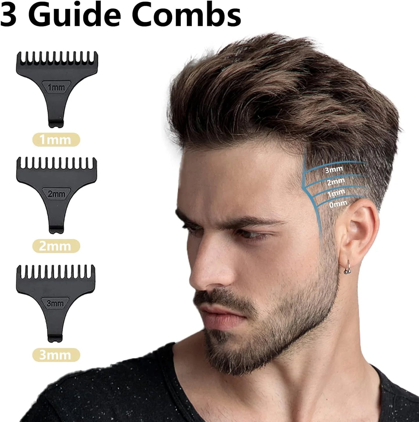 Sale LA' FORTE Heavy Duty Rechargeable Hair Trimmer with Digital Display