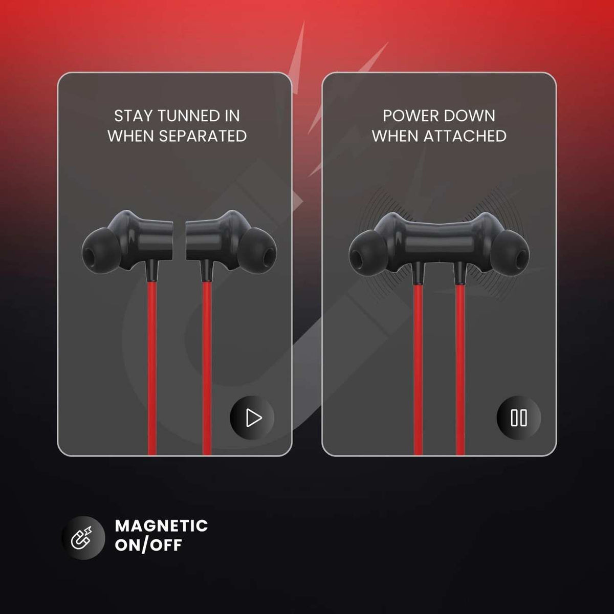 Tune 7 wireless earphones by OOGE