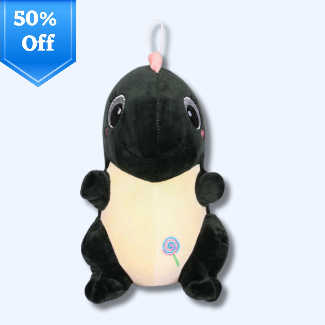RITVA Soft Standing Green and Yellow Dinosaur, Cute, Plush/Soft Toy, Suitable for Boys, Girls and Kids, Super-Soft, Safe
