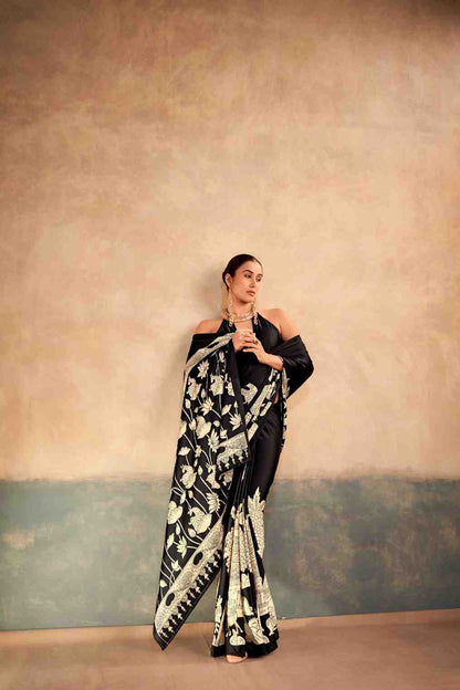Designer printed ethnic saree for celebrations