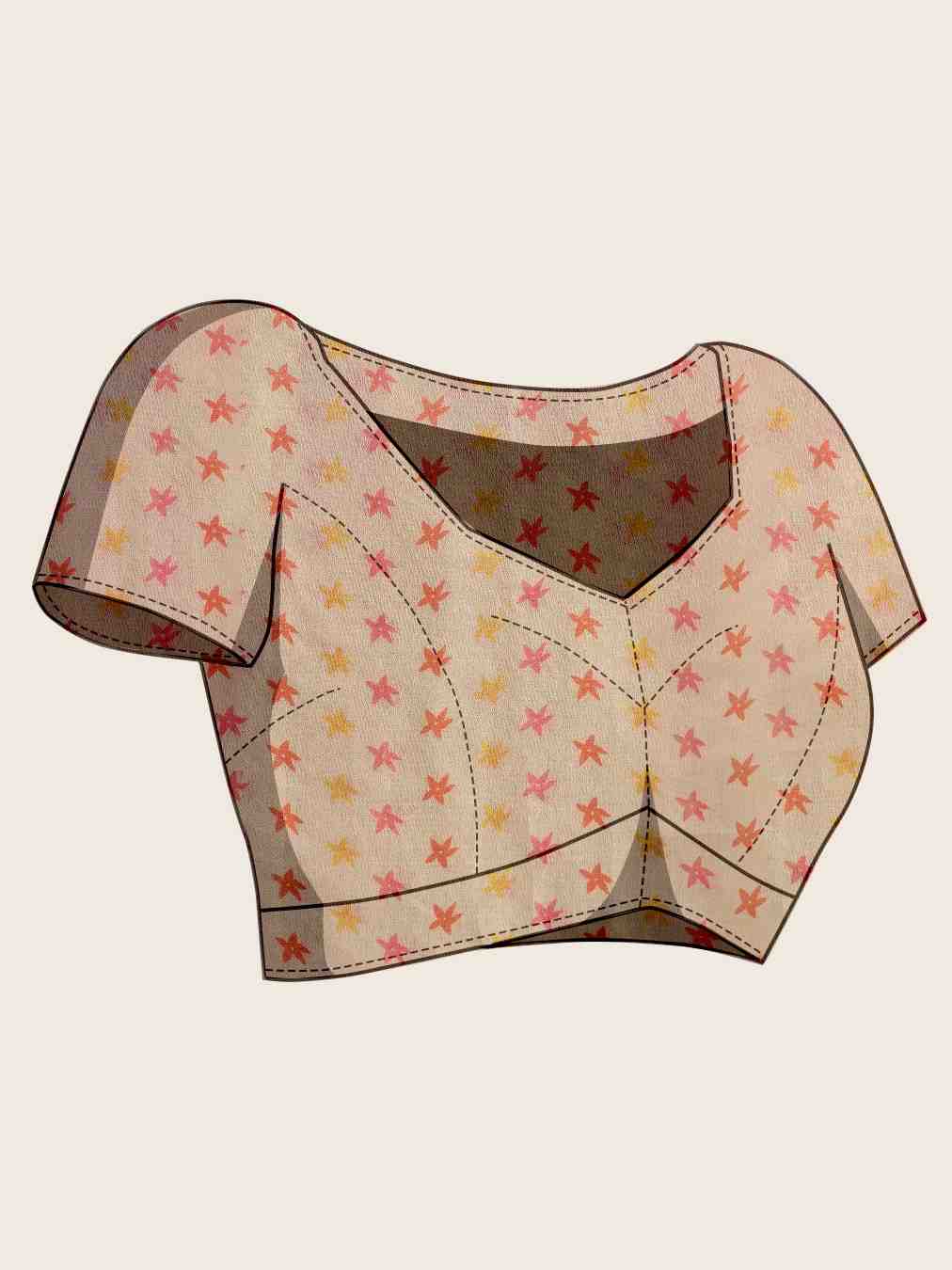 Linen Designer Blouse