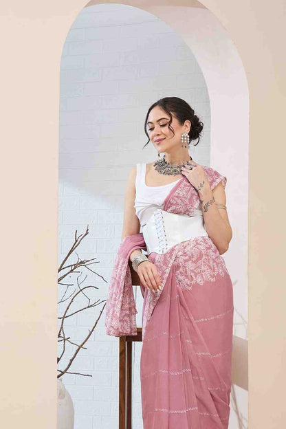 Premium Chiffon Printed Saree