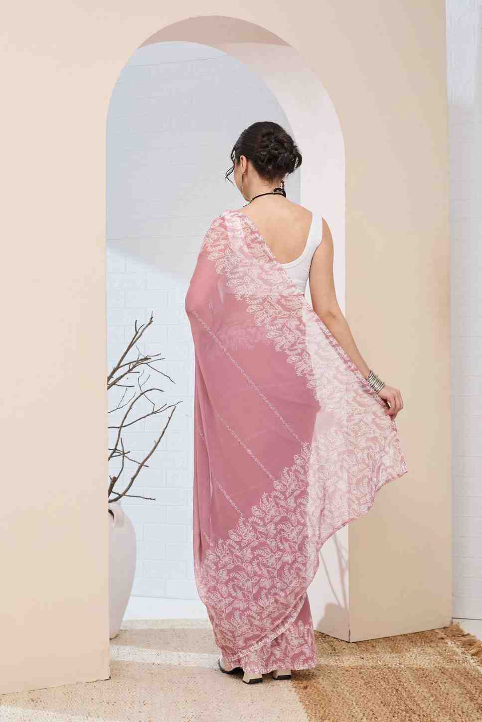 Chiffon Ethnic Wear Saree