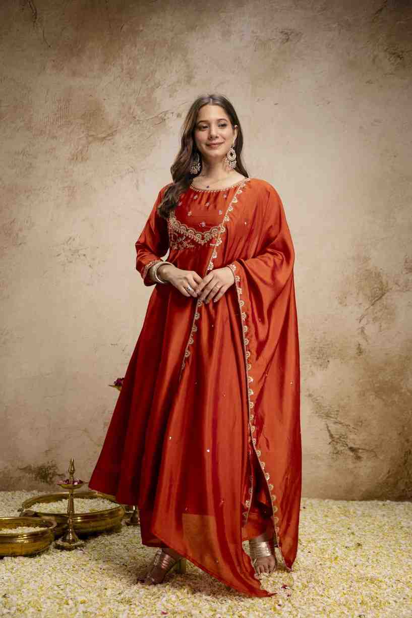 Party Wear Vichitra Silk Suit
