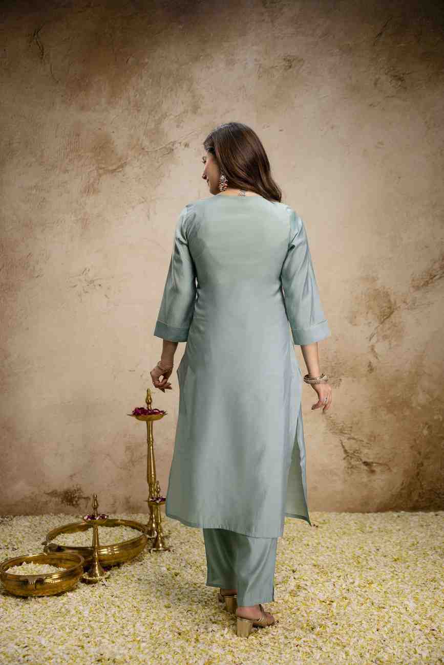 Roman Silk back view Dress