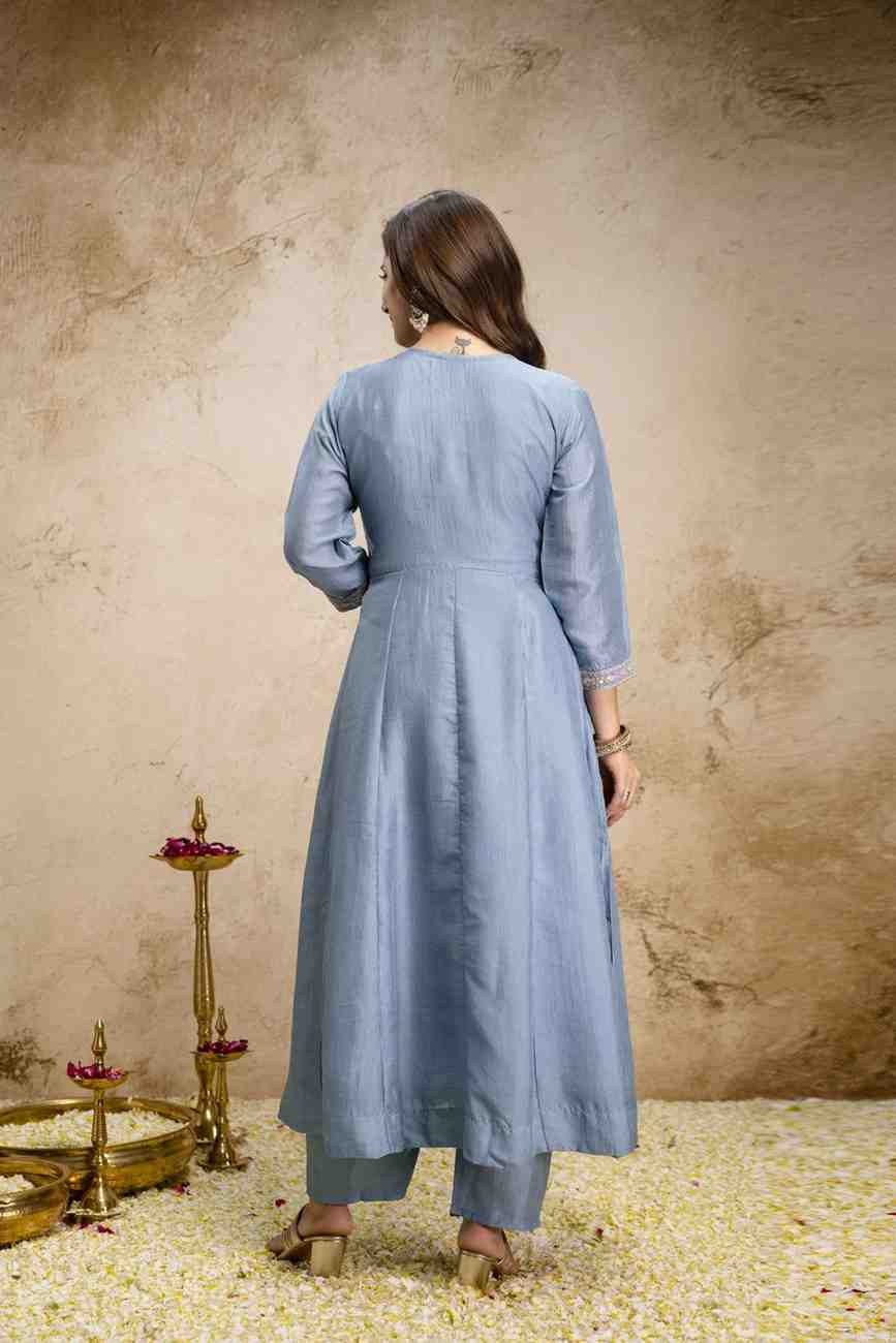 Stylish Vichitra Silk Ethnic Suit