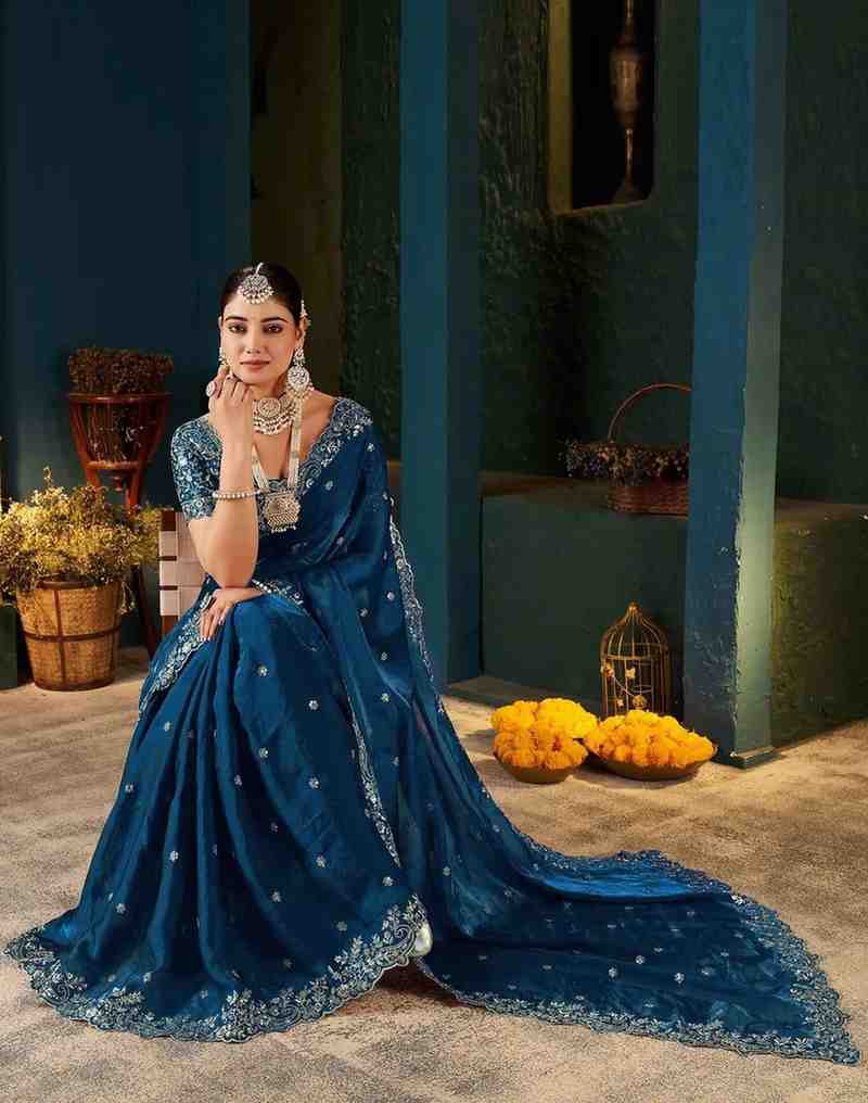 Fendy Satin Party Wear Saree