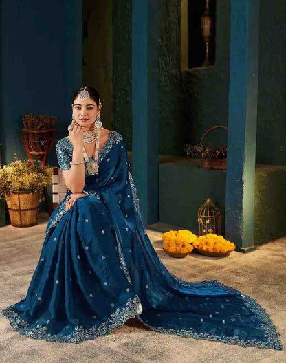 Fendy Satin Party Wear Saree