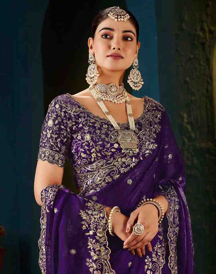 Premium Fendy Satin Saree