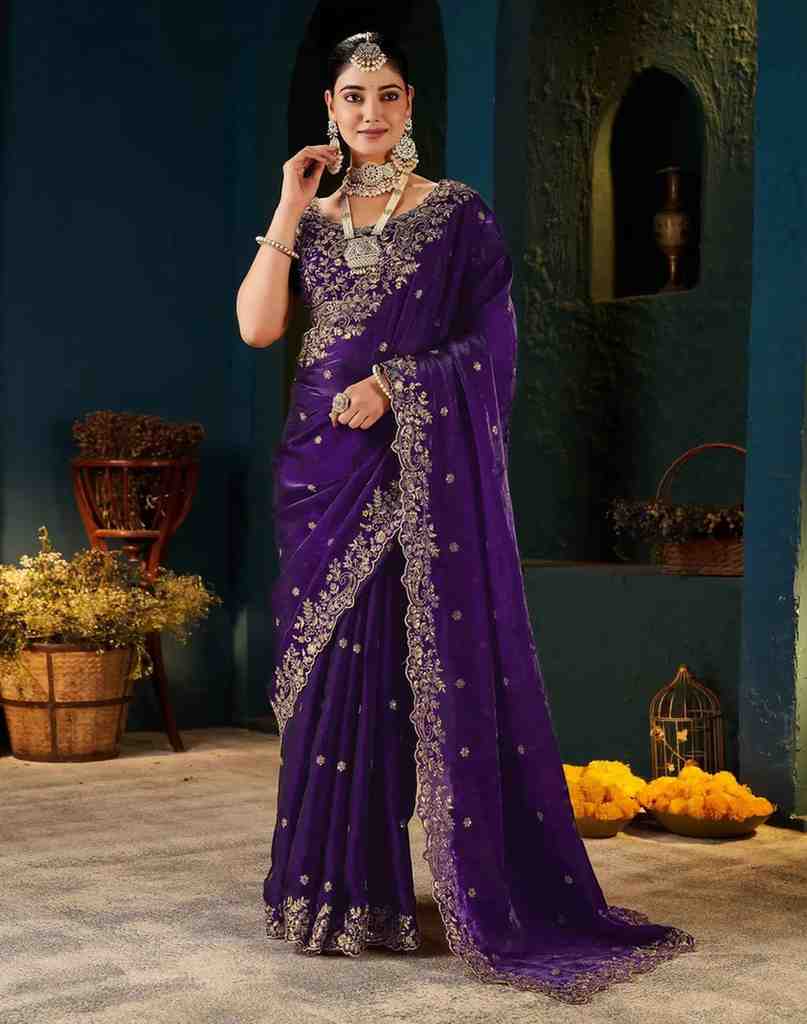 Elegant Satin Saree for Women