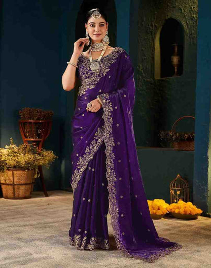 Elegant Satin Saree for Women