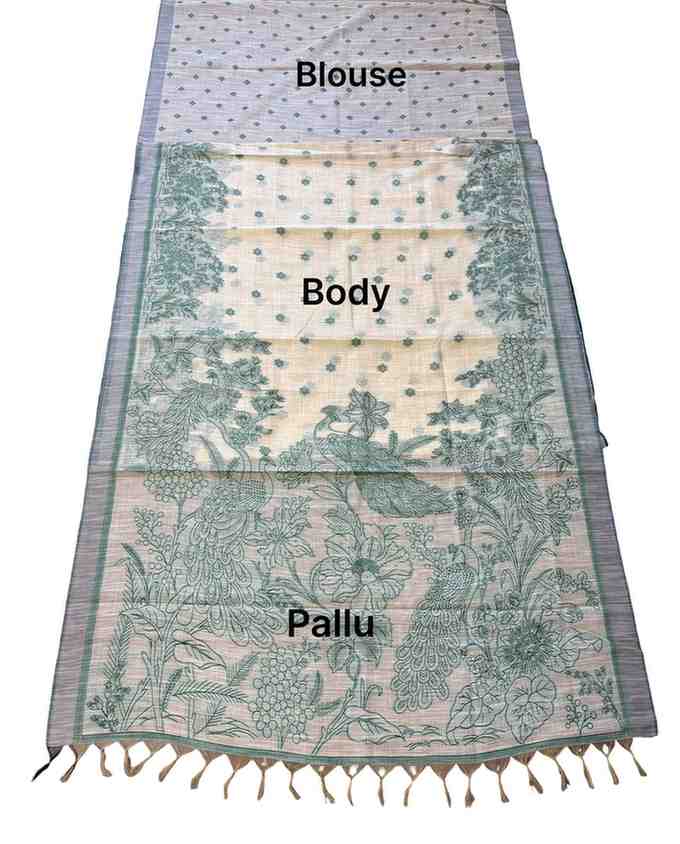 Premium Linen Saree for Women