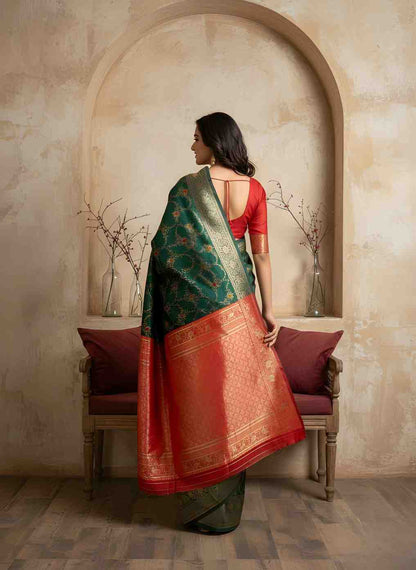 Designer Ethnic Art Silk Saree