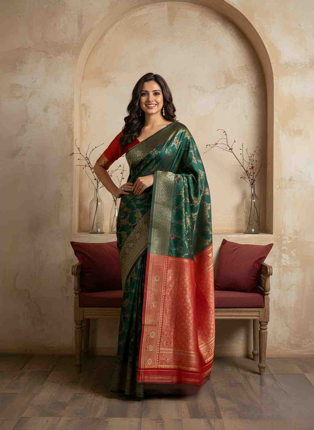 Classic Party Wear Art Silk Saree