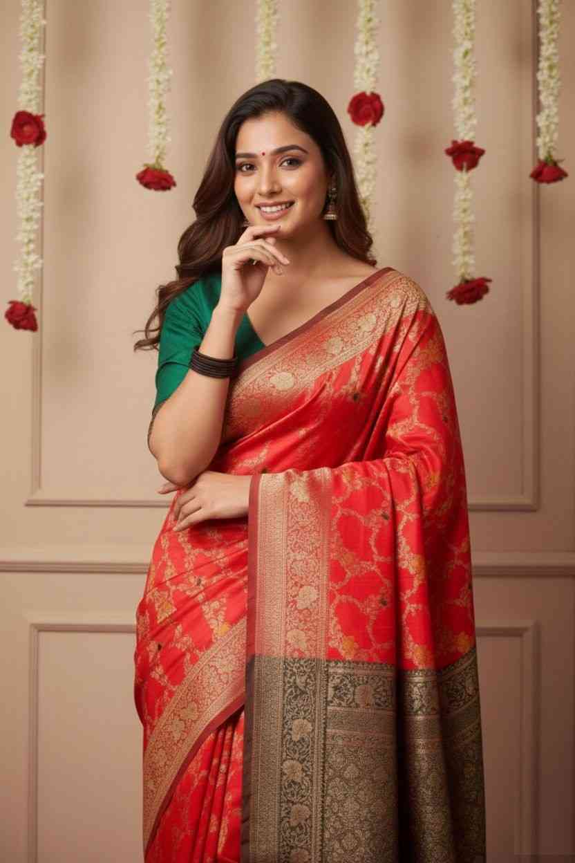 Soft Art Silk Saree with Designer Weaving