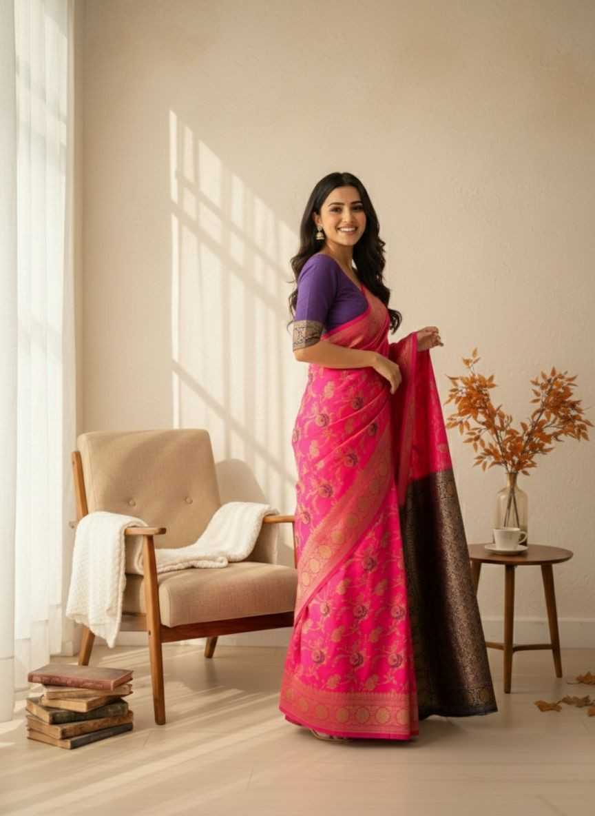 Stylish Art Silk Saree for Women
