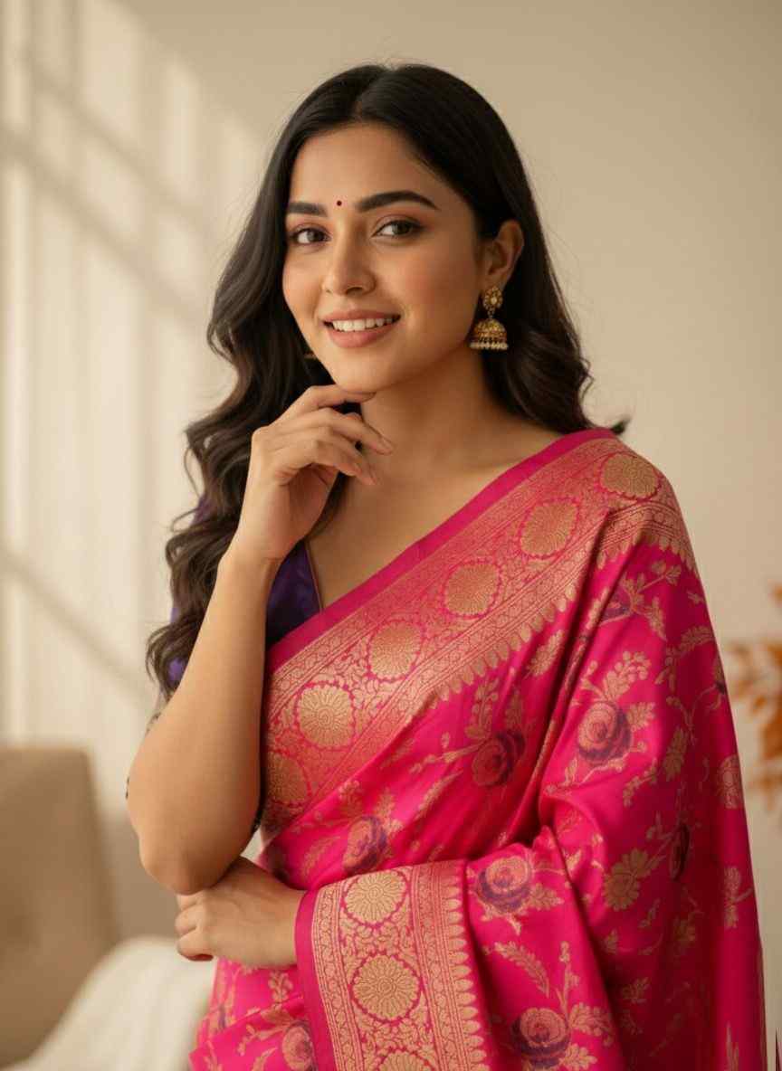 Luxury Art Silk Designer Saree