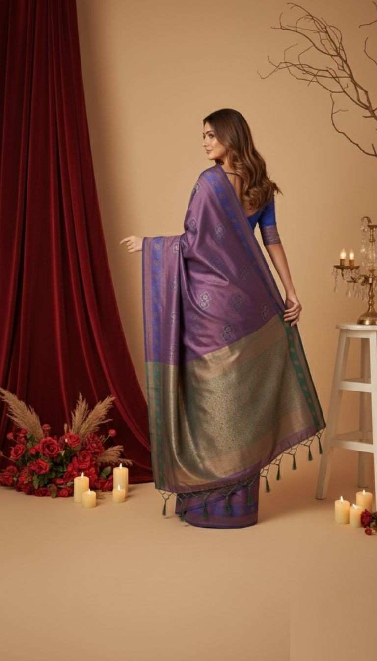 Party Wear Art Silk Designer Saree