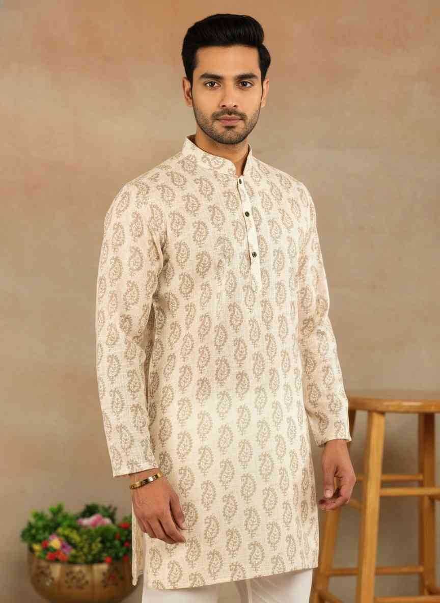 Premium Men's Linen Kurta