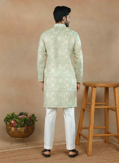 Linen Kurta with Pajama