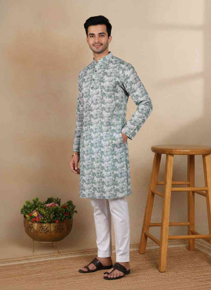 Men's Premium Linen Kurta