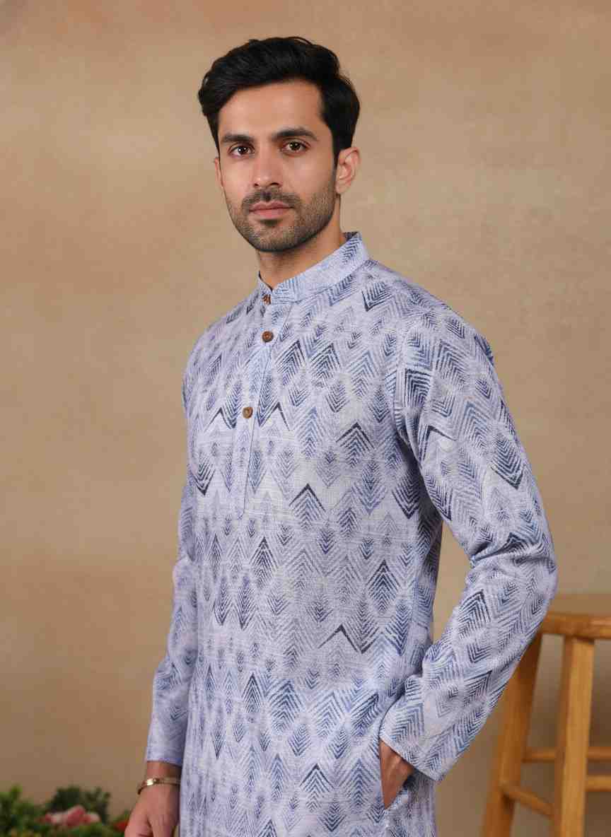 Designer Printed Kurta Set