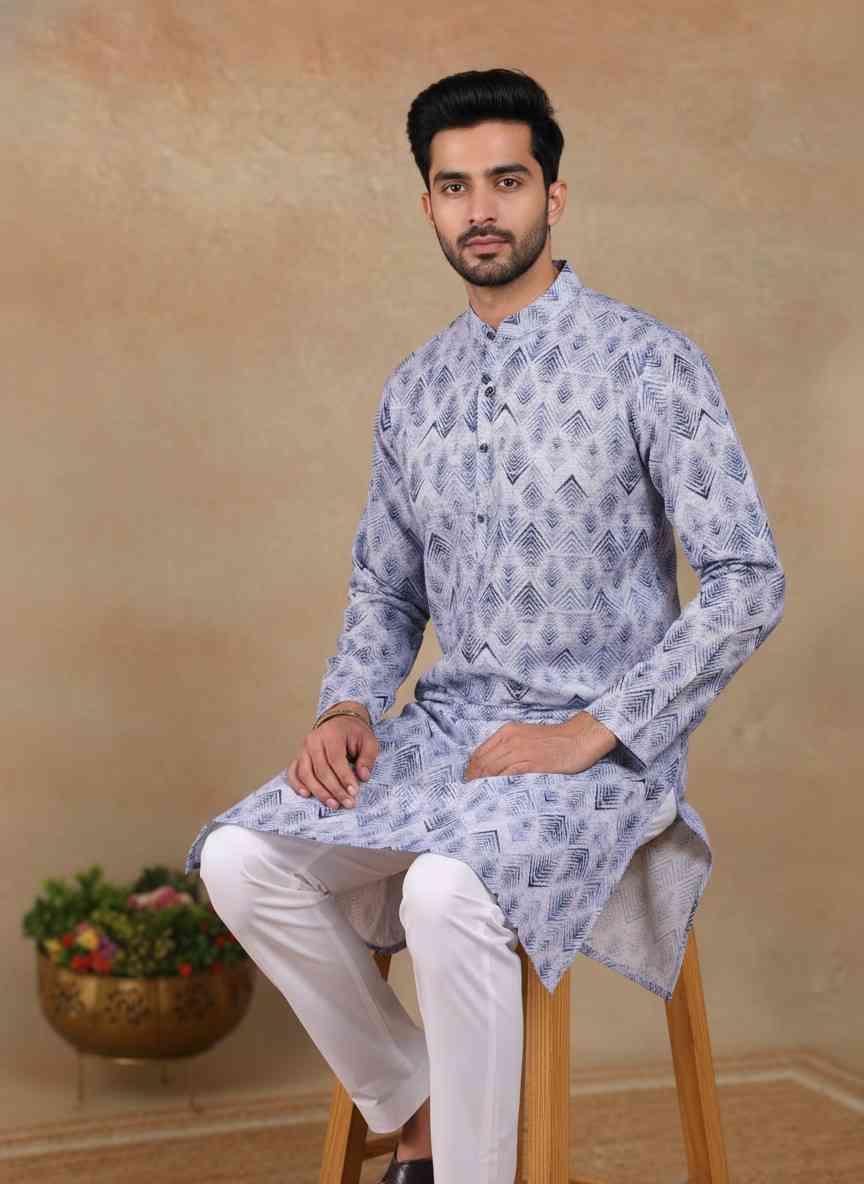 Linen Kurta Pajama for Men