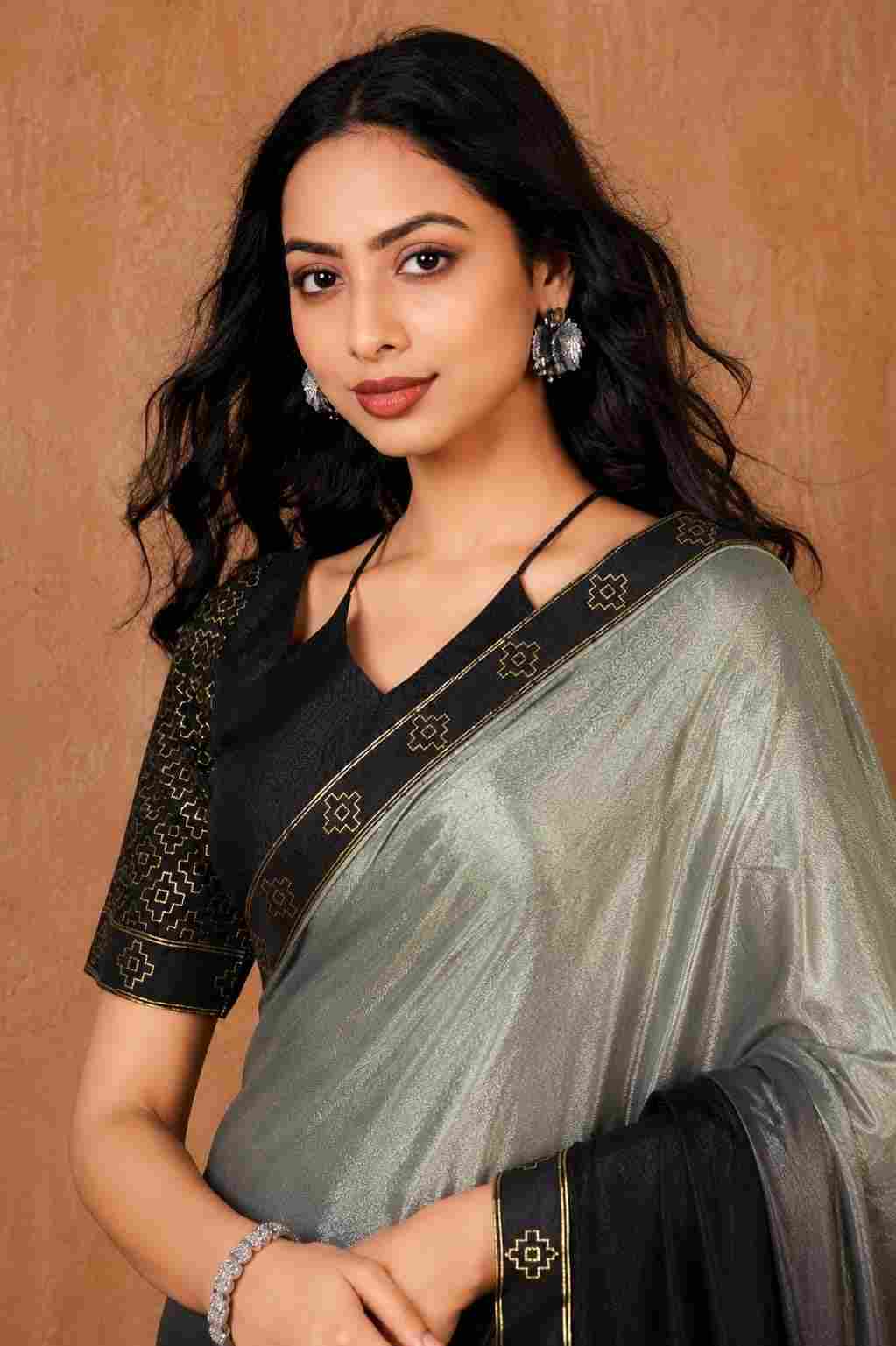Women's Georgette festive saree