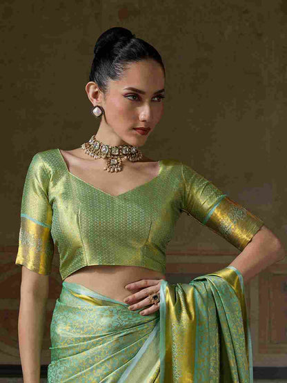 Premium Kanchivaram Silk Designer Saree for Women