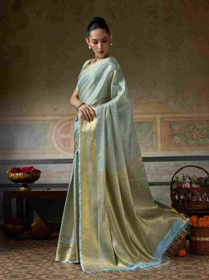 Premium Kanchivaram Silk Saree for Festive Celebrations