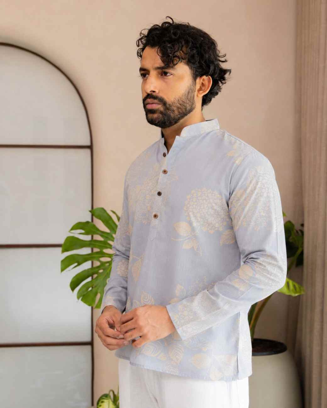 Festive collection of designer printed menswear