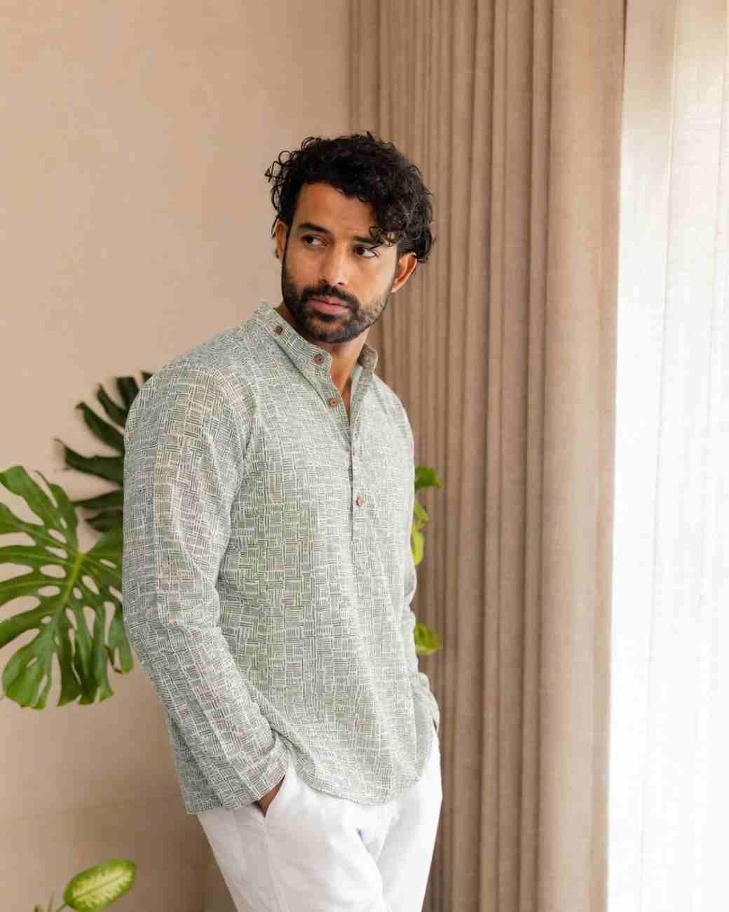 Printed designer clothing for men's special occasions