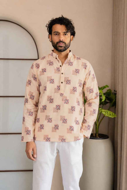 Men's fashionable printed outfit for Indian festivals