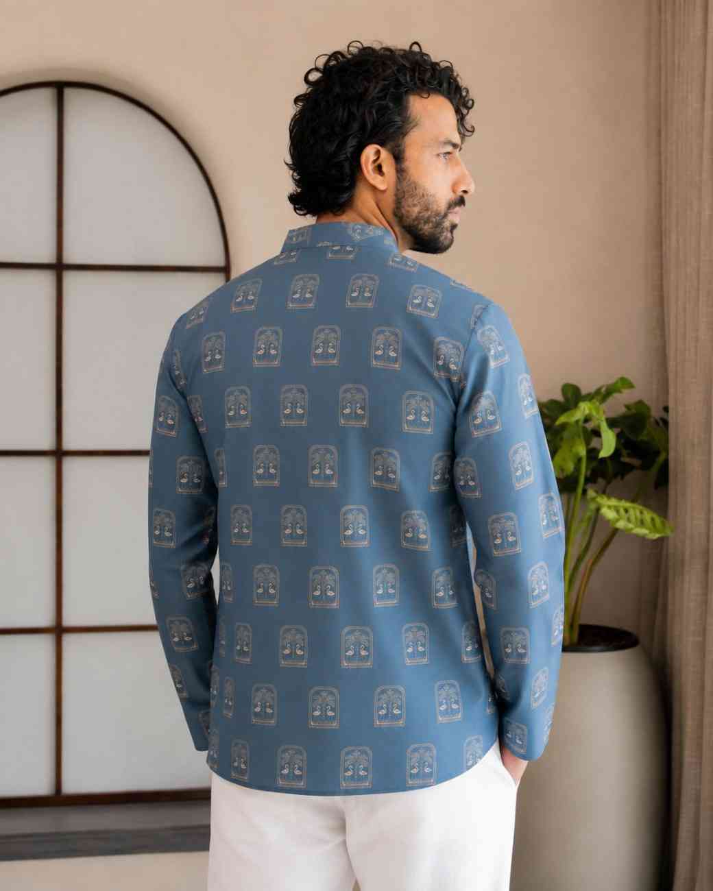 Men's stylish printed ethnic wear for festive occasions