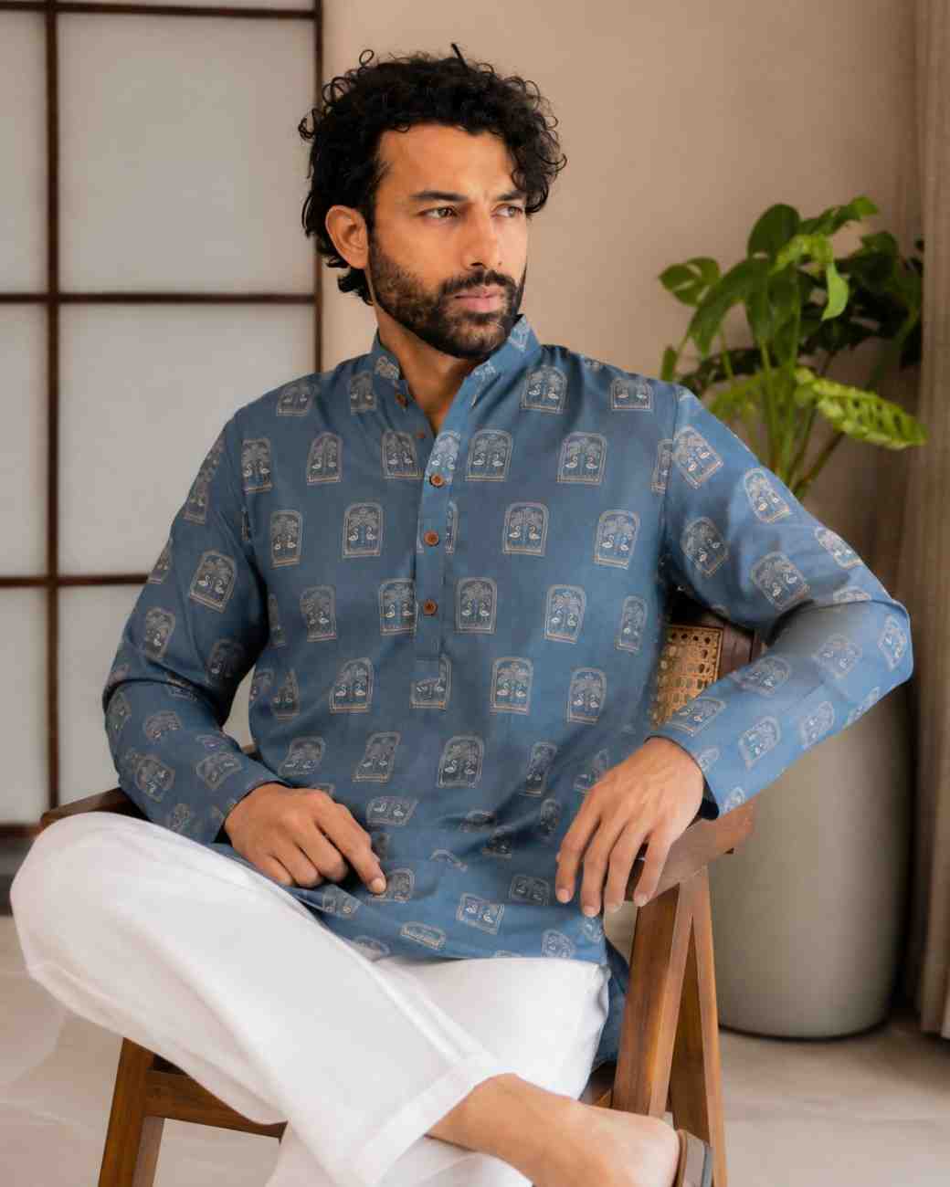 Men's festive wear clothing with attractive prints
