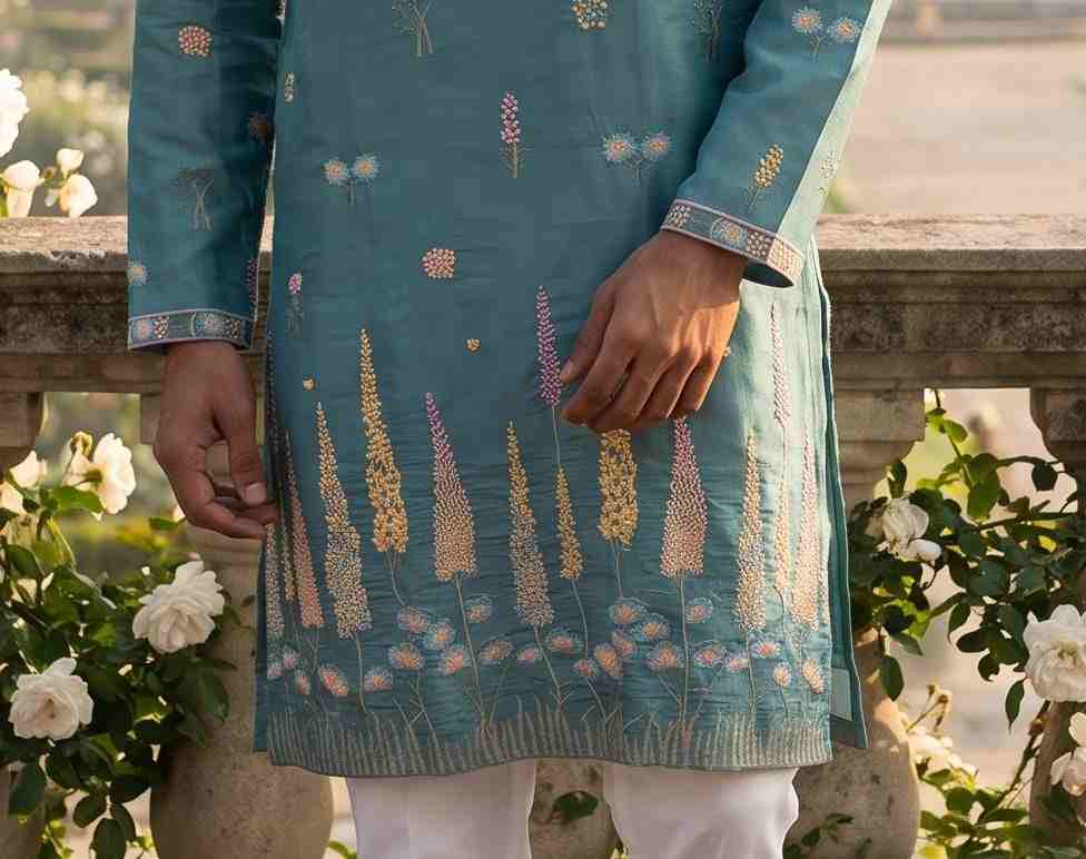 Men's traditional party wear outfit for weddings and celebrations