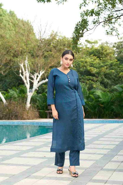 Roma silk designer outfit for festive celebrations and parties