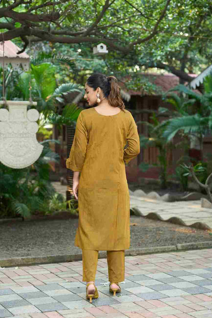Women's embroidered Roma silk festive wear