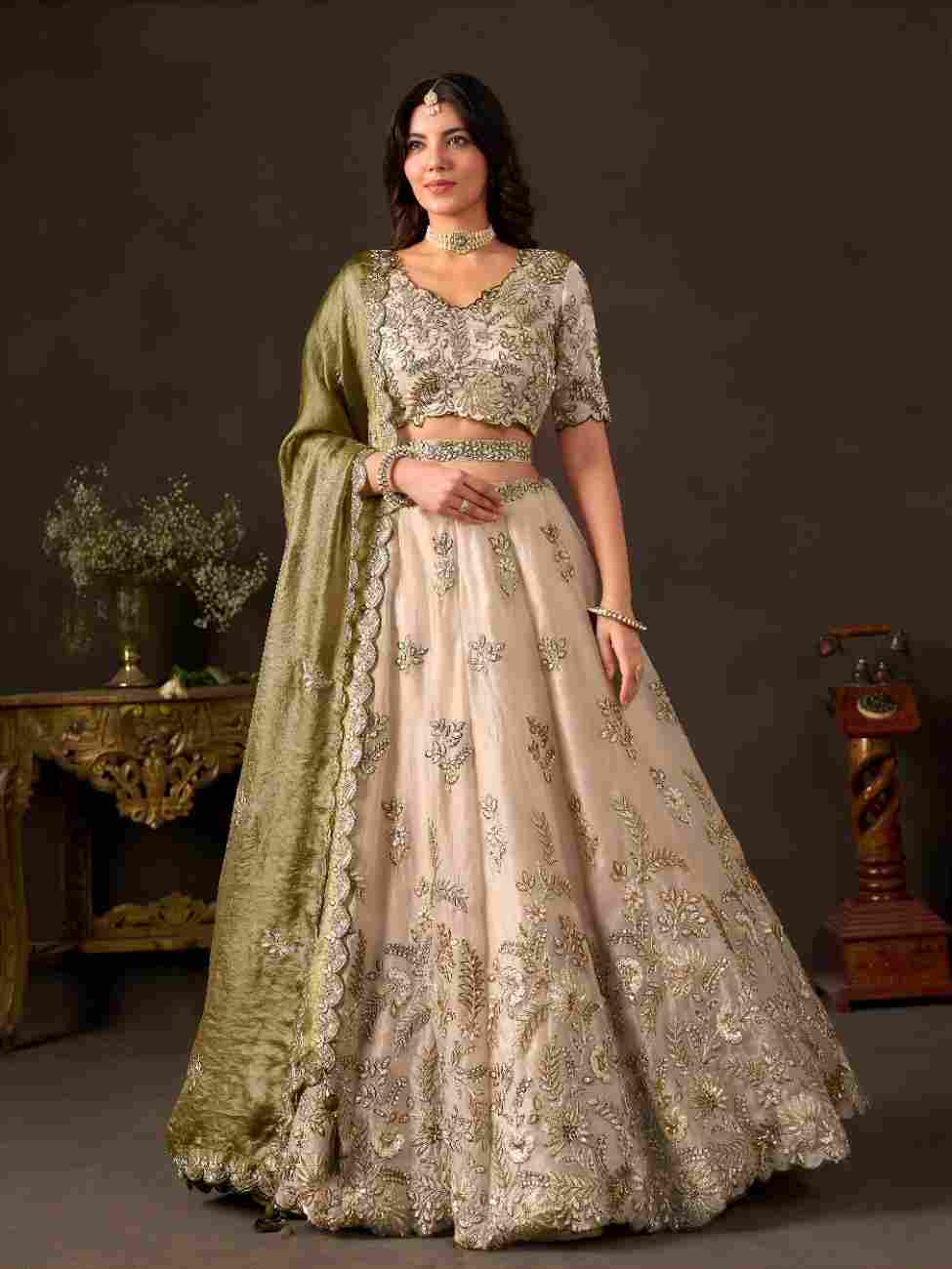 Designer Fendy ethnic wear featuring Dori, thread, zari, sequin and embroidery work
