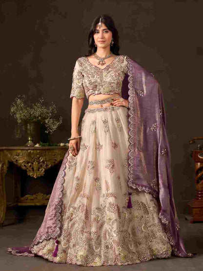 Designer ethnic wear with sequin and thread work