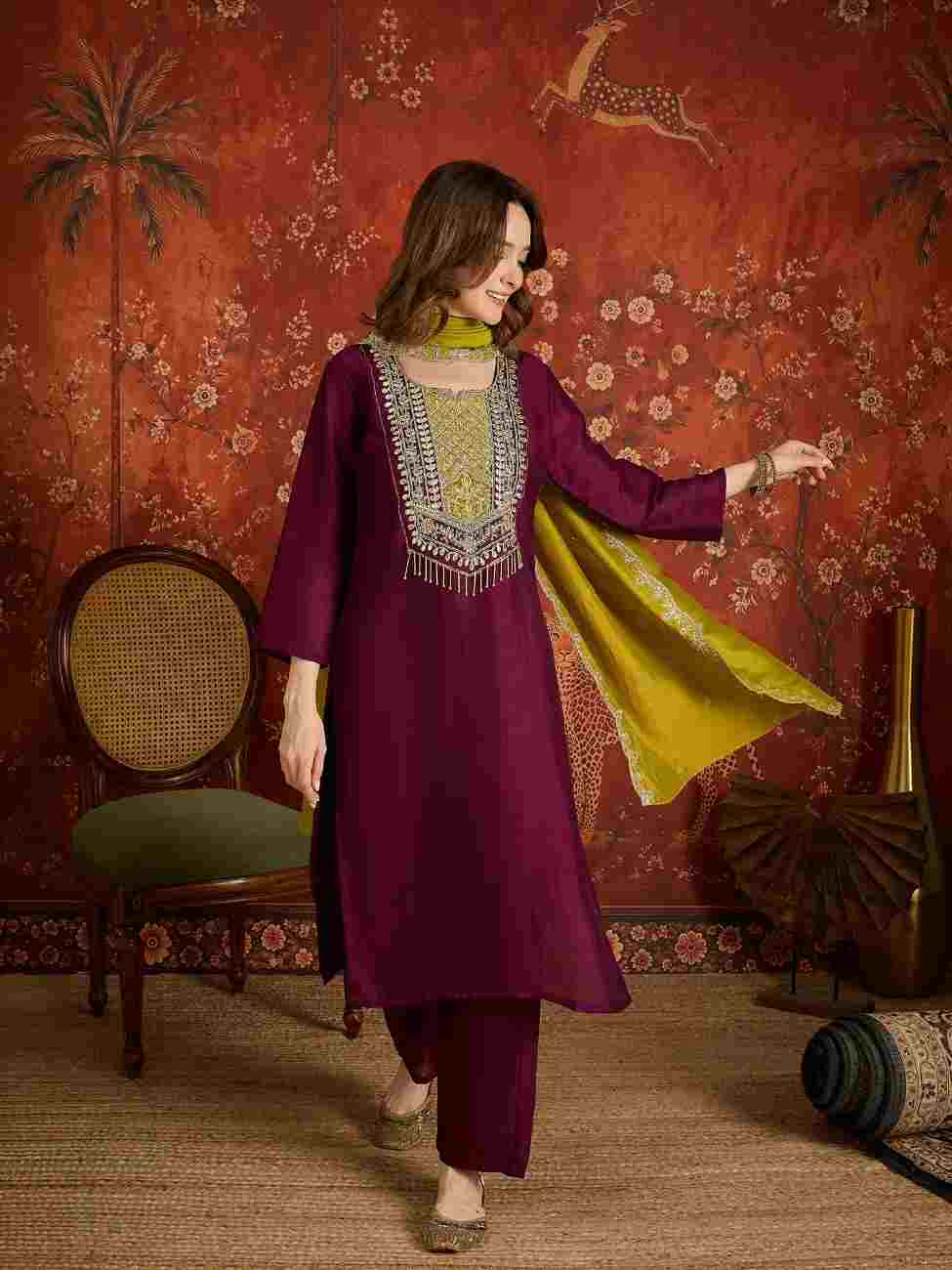 Designer Indian suit for women's ethnic fashion
