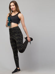 Army Print Sport Wear/ rmy Running Wear For Women's & Girls