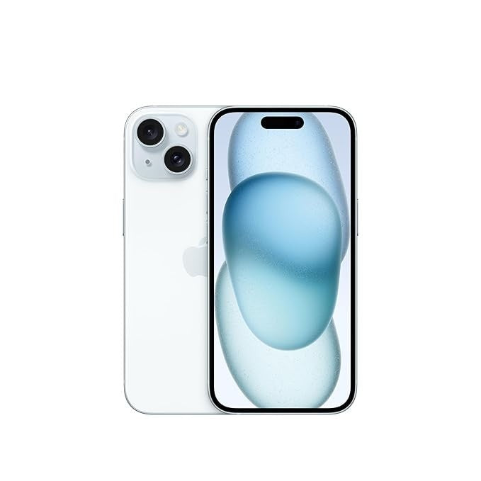 Apple iPhone 15 128GB smartphone front display view