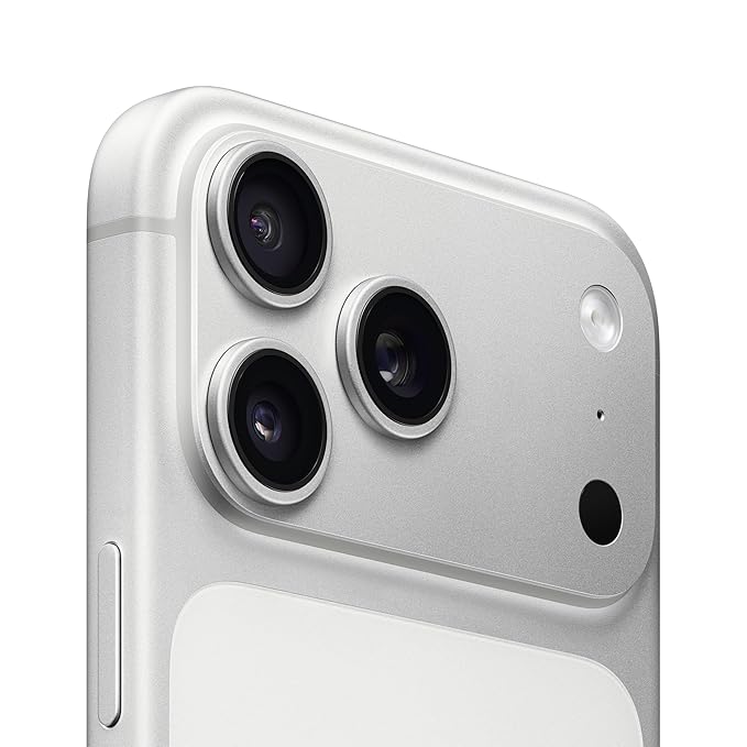 iphone 17 pro max 256gb silver a19 pro chip 48mp camera smartphone