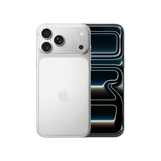 iphone 17 pro max 256gb silver a19 pro chip 48mp camera smartphone