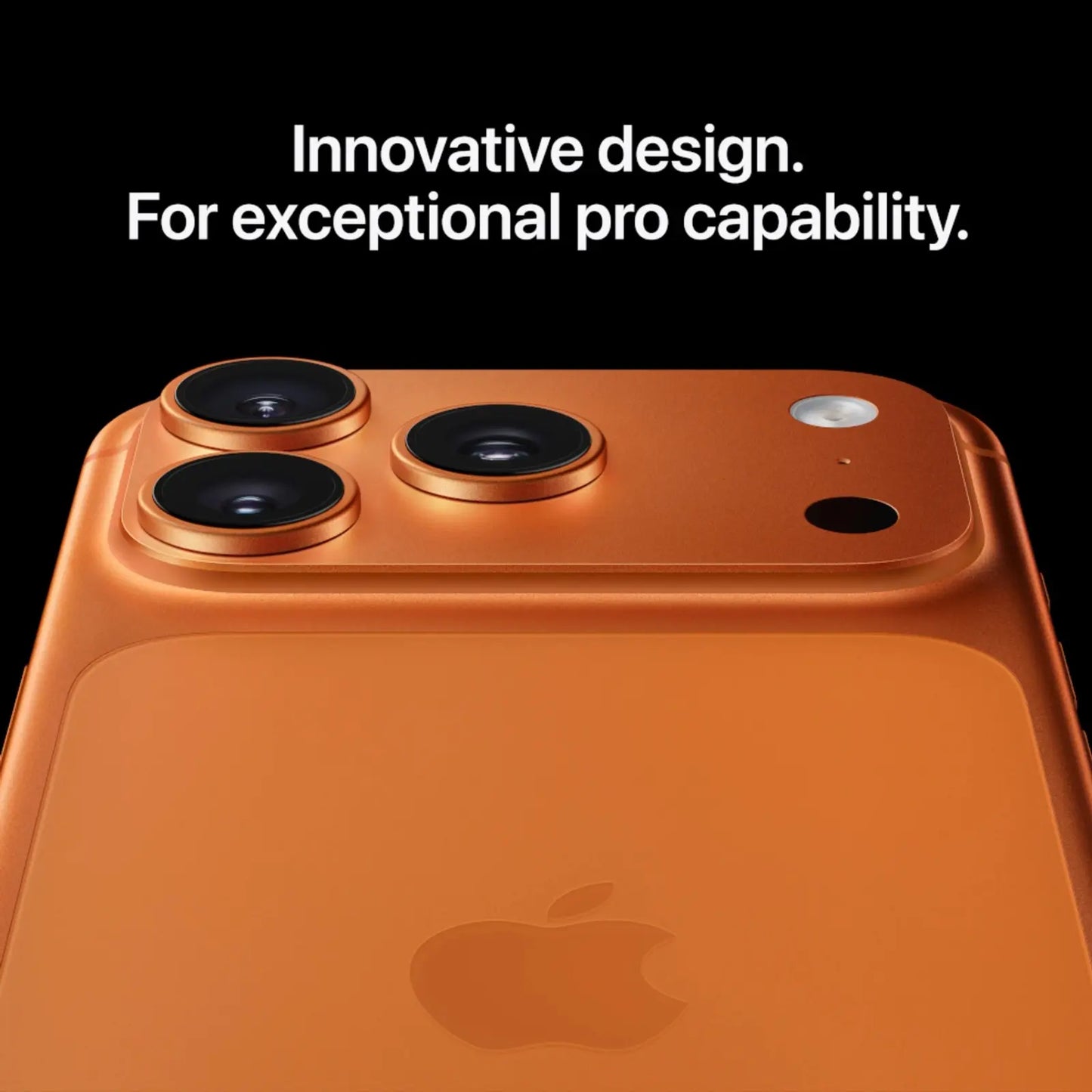 Apple iPhone 17 Pro Max 256GB rear view with premium finish and powerful camera system
