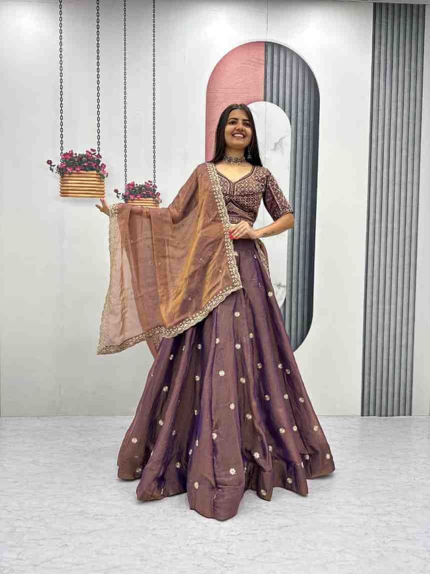 Elegant party wear lehenga for women