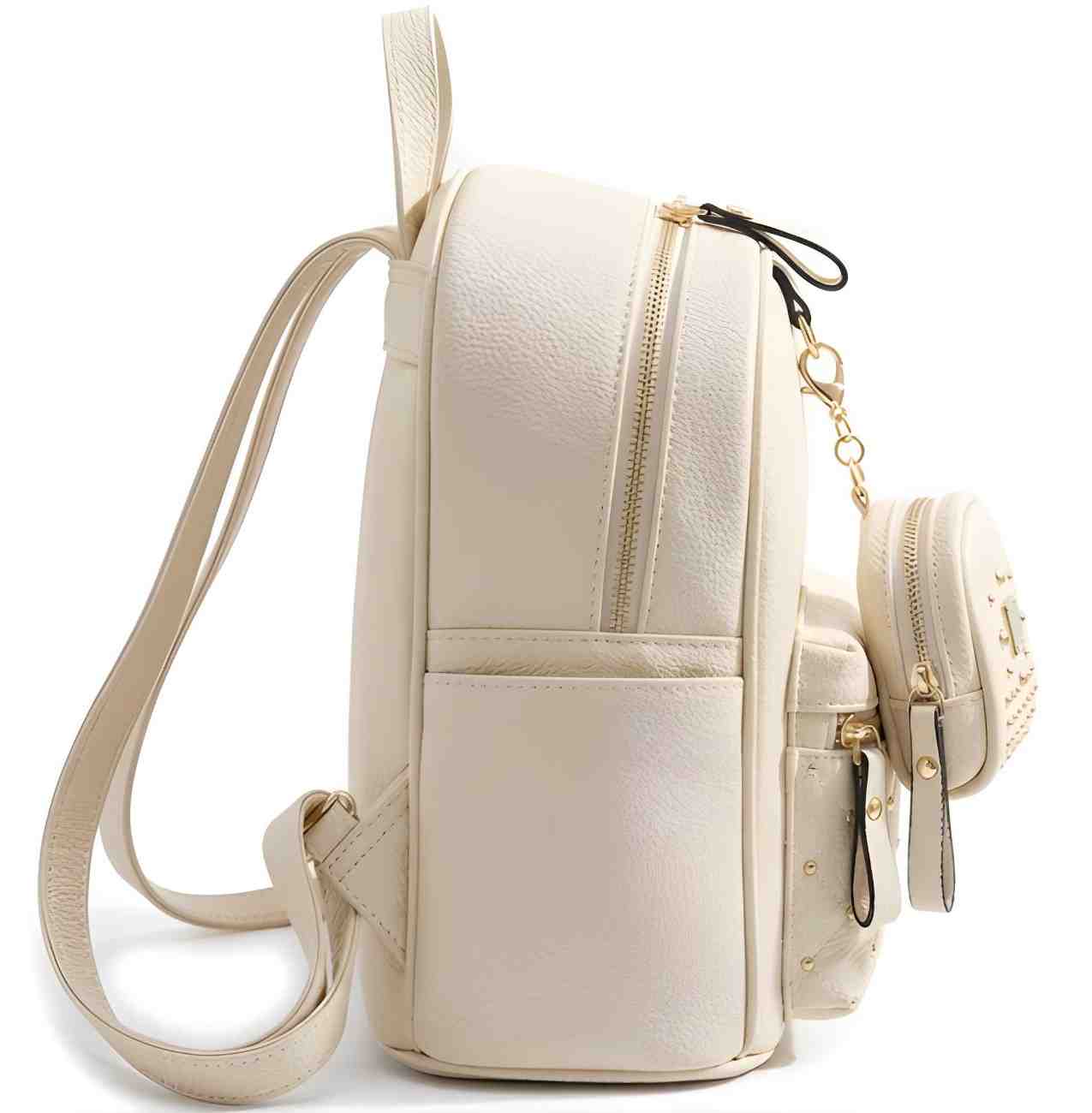 PU Leather School Bag for Girls