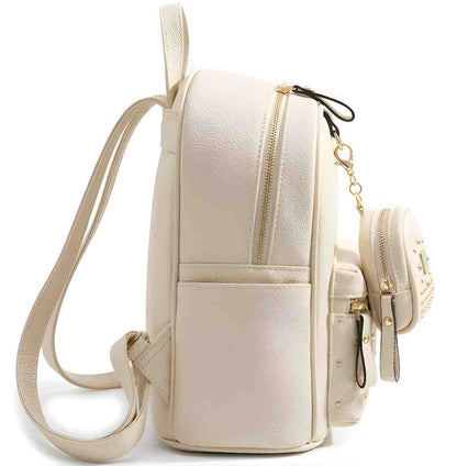 PU Leather School Bag for Girls